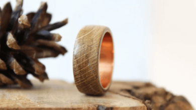 Roots Handcrafted Wooden Rings