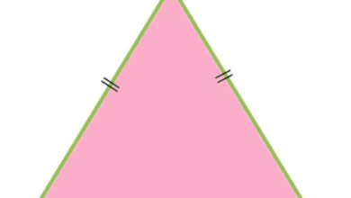 an equilateral triangle