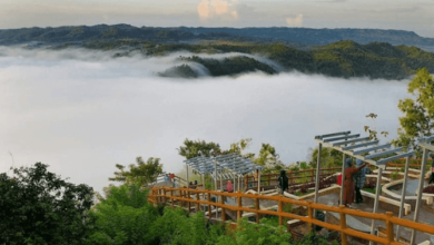 Zum Titlis Merapi Wanderausflug in Die Berghänge Ab Yogyakarta