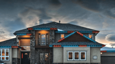 Christmas Light Installation in Denver