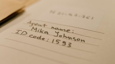 number revealing personal identity