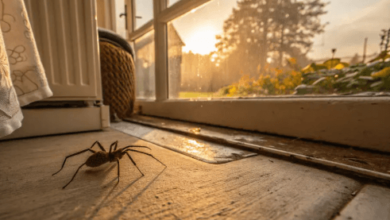 Why Spiders Keep Appearing in the Same Corners of Your Room