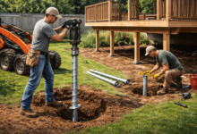 Installing Helical Piers for Decks: A Simple Guide