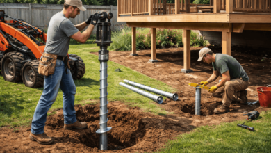 Installing Helical Piers for Decks: A Simple Guide